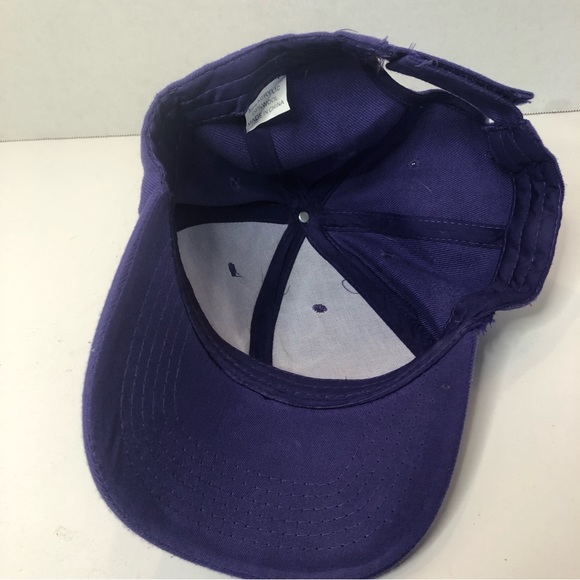 Mickey Mouse Pirates Life for Me Purple Silver Adjustable Baseball Trucker Hat - Picture 3 of 5